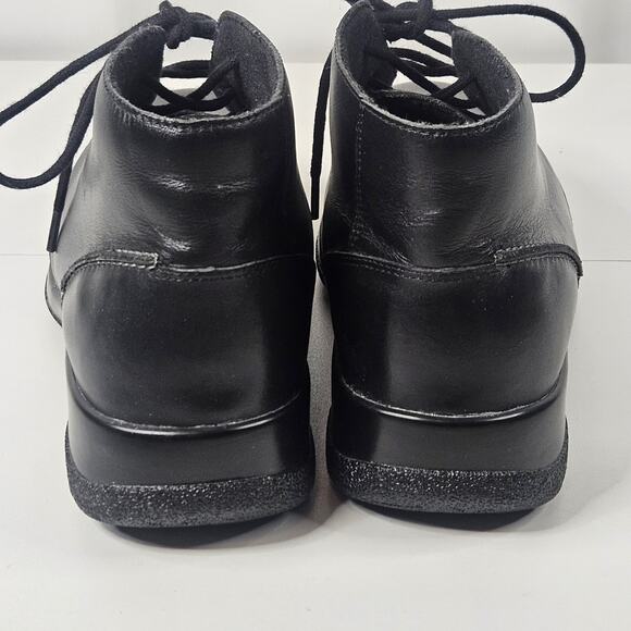 Drew Krista Women’s Black Boots 10141-12 9WW Extra Wide Orthopedic Shoes - Picture 5 of 9